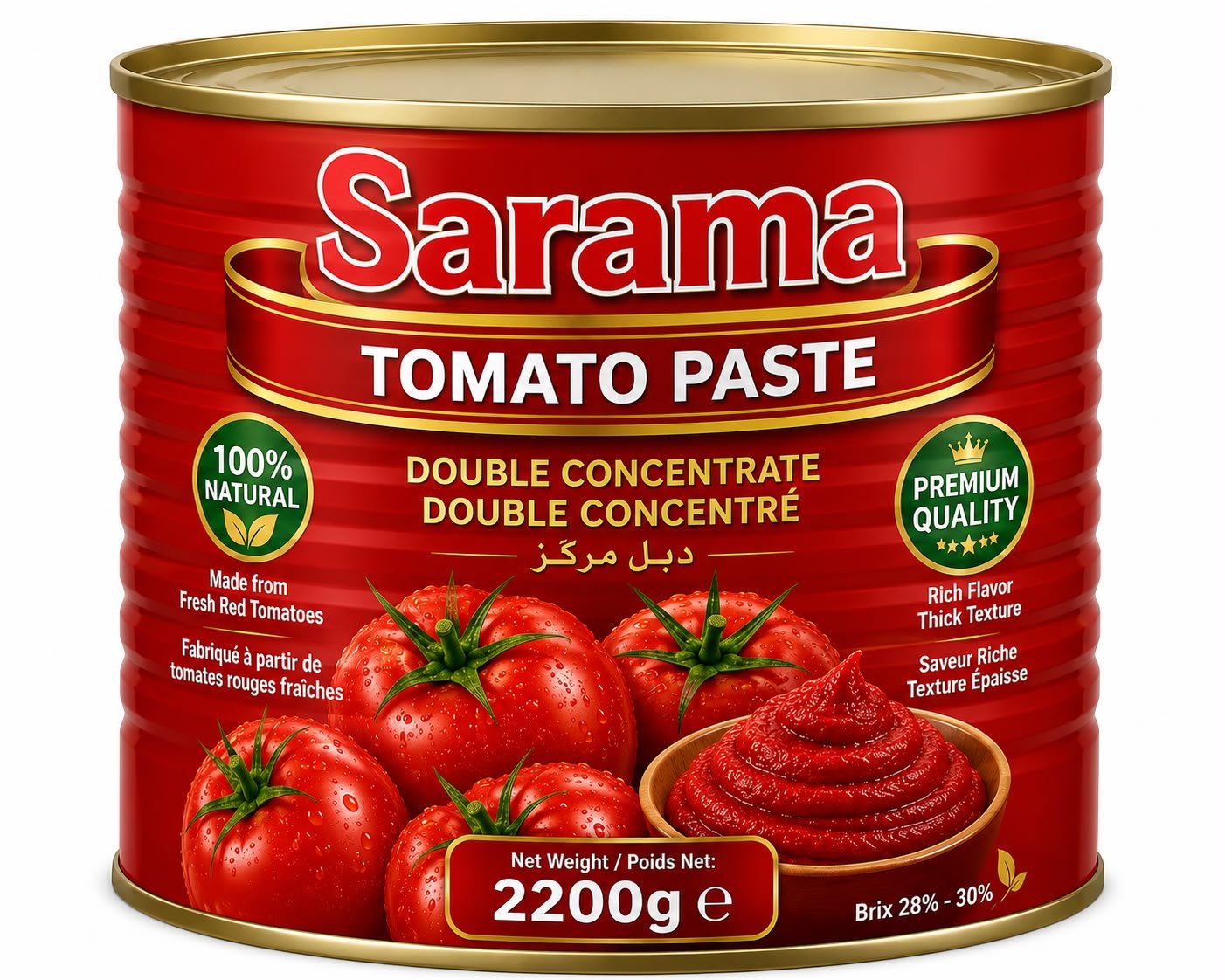 Pâte de Tomate Sarama